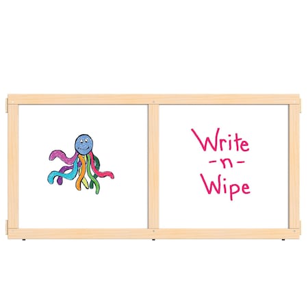 Jonti-Craft KYDZ Suite Panel, T-height, 48 in. Wide, Write-n-Wipe 1514JCTWW